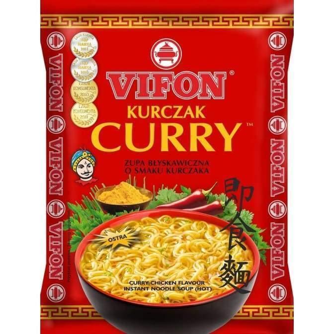 VIFON - Kurczak Curry Ostra 70g/ Würziges Hühnchen Curry - Polskashop24