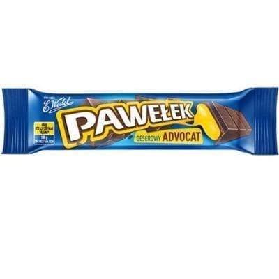 Wedel - Pawelek Adwokat Eierlikör - Schokoriegel 45g - Polskashop24.de - Online Supermarkt mit Lebensmittel aus Polen