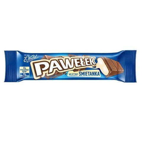 Wedel - Pawelek Smietankowy Sahne - Schokoriegel 45g - Polskashop24
