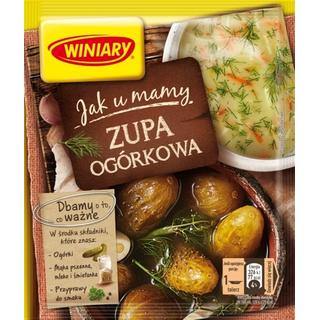 Winiary Ogorkowa Gurkensuppe Jak u Mamy  44g - Polnische & Schlesische Spezialitäten - Online Supermarkt mit Lebensmittel aus Polen | Polski Sklep internetowy