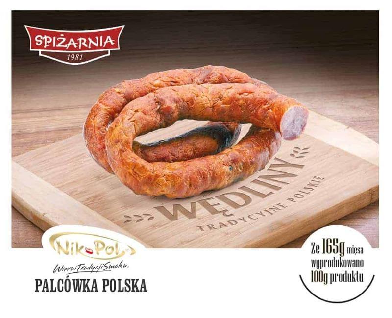 Palcowka Polska Kielbasa ''Polnische Fingerwurst'' ca. 300 Gramm - Polnische & Schlesische Spezialitäten - Online Supermarkt mit Lebensmittel aus Polen | Polski Sklep internetowy