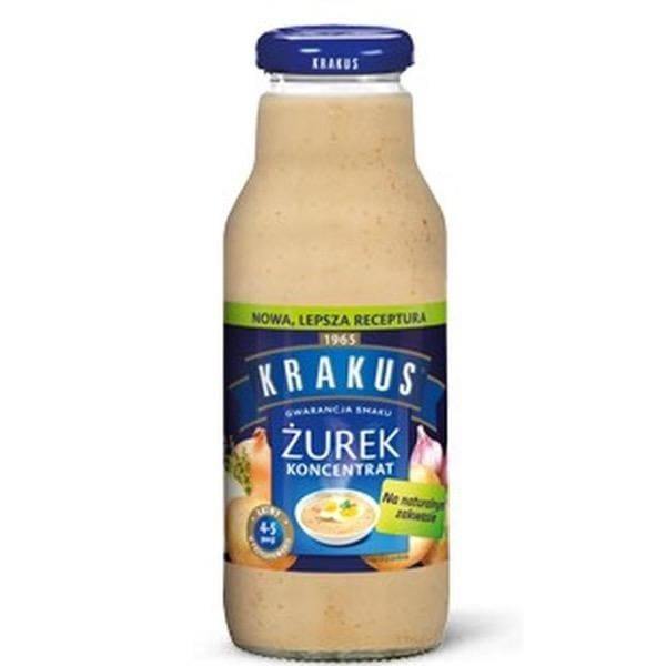 Zurek Krakus koncentrat polnische ''Sauermehlsuppe'' 300 ml - Polskashop24.de - Online Supermarkt mit Lebensmittel aus Polen