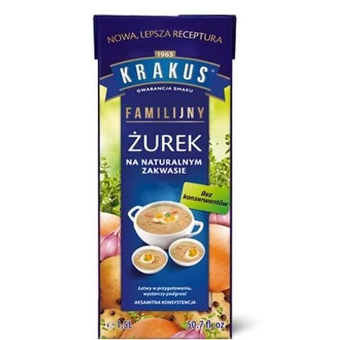 Zurek Krakus polnische ''Sauermehlsuppe'' 1.5 L - Polskashop24